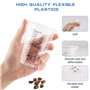 Zosenyer 50 pièces Transparent Doseur avec Gradué, 240ml Gobelet Doseur en Résine époxy en 50 Bâtonnets de Mélange Liquide, pour