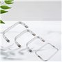 LWMTT 4 Pièces Poignées de Cadre de Sac à Main 15cm 18cm 22cm 25cm Cadres de Sac à Main en Aluminium pour Sac à Main de Bricolag