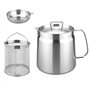 LUOJINYI Pot de Filtre à Huile en Acier Inoxydable