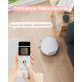 Lefant Aspirateur Robot avec Télécommande N1,4500Pa Puissant Aspiration,165min d'Autonomie, Auto-Charge Robot Aspirateur, Versio