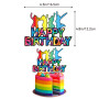 Trampoline Jump Party Décorations Trampoline Jump Party Fournitures Comprend Jump Anniversaire Banner Cake Toppers Ballons pour 