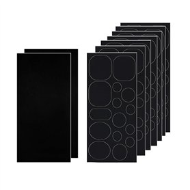 Strehknewen Kit de Réparation Doudoune – 107 Patchs Autocollants en Nylon (2 Grandes + 105 Mini) Imperméables