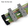 20 Pièces Support De Montage PCB C45 Montage Sur Circuit Imprimé DIN Adaptateur Pour Rail PCB DIN Rail PCB DIN Support Convient 