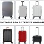 10 Pièces Housse de Roue de Valise Housse de Roue de Bagage en Silicone Réduit Le Bruit Roue de Valise Housse de Roue de Valise 