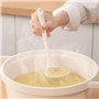 zhongguoqiaomao 5 Pcs Set Silicone Ustensiles de Cuisine sans BPA Batterie de Cuisine antiadhésive Anti-Rayures et résistante à 