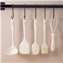 zhongguoqiaomao 5 Pcs Set Silicone Ustensiles de Cuisine sans BPA Batterie de Cuisine antiadhésive Anti-Rayures et résistante à 