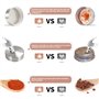 Lannvan Pot à Épices en Verre - 24 Pièces Bocaux à Épices Françaises - 120ml Boite a Epices Cuisine Rangement avec Tamis, 246 Ét