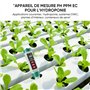 PH Mètre Testeur Sel Piscine: 5 en 1 Analyseur Eau pour Mesure PH TDS EC Salinité Température - Testeur Piscine Electronique Pré