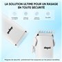 Rasoir Électrique Femme Tondeuse Intime: Bikini Epilateur USB-C Rechargeable Précise étanche IPX7 120min - Double Tête Rasoir fé