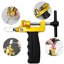 Kit d'outils 2 en 1 pour Couper les Carreaux de Verre, Outil à Main de Coupe-carreaux D'hune Seule Pièce avec 2 Lames de Coupe, 
