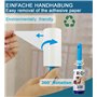Brosse Anti Poils Animaux Mega Value Lot de 1000 Feuilles, Rouleau Super adhésive pour Poils Animaux, Brosse Vetement Anti Poils