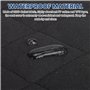 Sporgo Couverture pour chien de voiture pour banquette arrière : imperméable pour chien, housse de siège de voiture, antidérapan