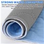Lot de 2 coussins de chaise lavables pour incontinence : 50 x 50 cm, imperméables, tapis d'incontinence antidérapants pour faute