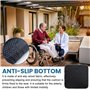Lot de 2 coussins de chaise lavables pour incontinence : 50 x 50 cm, imperméables, tapis d'incontinence antidérapants pour faute