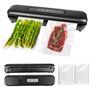 Sporgo Appareil de mise sous vide : machine à emballer sous vide avec 20 sacs sous vide