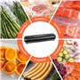 Sporgo Appareil de mise sous vide : machine à emballer sous vide avec 20 sacs sous vide, pour aliments, avec affichage LED, appa