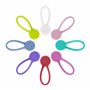 Clips de Câble Magnétique Réutilisables Silicone Attaches de Câble Réglables Câble Organisateur Idéaux pour la Gestion des Câble