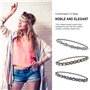 Serre tete Femme Bohême Elastiques Bandeaux avec Cristal Strass Bijoux Mariage Bandes De Cheveux Accessoires pour Filles Décorat