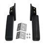 Moto Boîte Accoudoirs - moto passager arrière pliant Top Case arrière Boîte siège Accoudoirs Compatible avec B-M-VV Yamaha