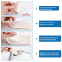 Talonnette Silicone Hauteur Réglable - Coussinets de Talon Pour Chaussures, Talonnette Tendon D'achille, Semelle en Gel pour Épi