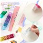 EUIEUT 4PCS Mini Rubans Correcteurs Portable avec 5 Gommes, Souris Correcteur Blanc, Souris Effaceur Blanc Double Tête, Petit Ru