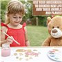 EUIEUT 100PCS Embellissements en Bois Naturel pour Scrapbooking - Embellissements Bois Mixte Tranches Animaux et Fleurs - DIY po