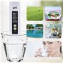 testeur ph Testeur ph piscine Plage de test 0-14 PH, PH-mètre numérique pour l'eau, adapté aux aquariums, à l'hydroponie, aux pi