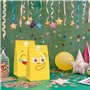 JOYISEN Pochette Cadeau 24 Pièces Sac Cadeau Petit avec 24 Autocollants 70GSM Sac Papier pour Enfants Anniversaire Mariage Gradu