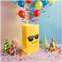 JOYISEN Pochette Cadeau 24 Pièces Sac Cadeau Petit avec 24 Autocollants 70GSM Sac Papier pour Enfants Anniversaire Mariage Gradu