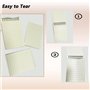 JOYISEN Lot de 4 carnets de notes lignés A6 - Petit bloc-notes à spirale - Beige - 80 feuilles/160 pages - Pour le bureau et l'é