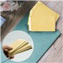 50 Pcs Sachet Papier Kraft Pochette Cadeau, SZXMDKH 9 x 6 cm Marron Mini Enveloppe Kraft pour Stocker Bonbon, Bibelots, Petit Ob