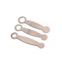 Alnicov 3 pièces outils de réparation de coussinets de clarinette pour ajuster les outils d'instruments à vent en bois de bouton