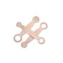 Alnicov 3 pièces outils de réparation de coussinets de clarinette pour ajuster les outils d'instruments à vent en bois de bouton