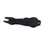 Alnicov Lot de 6 chevilles de chevalet en palissandre pour guitare acoustique avec extracteur de broches de chevalet