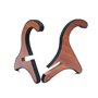 Alnicov Support de kalimba portable et amovible en bois pour piano à pouce, cadre fixe pour Kalimbas 10 touches 17 touches