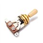Alnicov Sélecteur de micro 3 voies pour guitare électrique Les Paul LP, pointe crème