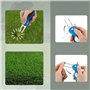 YYWEi 2Pcs Golf Divot Tool Fourchette de Golf Réparation Pliable Golf Divot Outil de Réparation Réparation Verte avec Marqueur D