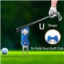 YYWEi 2Pcs Golf Divot Tool Fourchette de Golf Réparation Pliable Golf Divot Outil de Réparation Réparation Verte avec Marqueur D