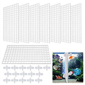 XianzhanEU 8 Pièces Diviseur D'Aquarium