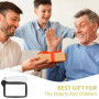 Foydream Foydream 3X Loupe Grossissante Pliante, Loupe de Lecture avec 5 Lumières à LED, 2 Modes de Gradation pour Les Seniors, 