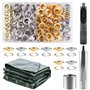 Foydream 120 Pcs Oeillets pour Baches 12mm