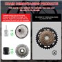 Foydream Outils de Demonte de Cassette Vélo Chain, 3 PCS Kit D'outils de Chaîne pour Fouet de chaîne de vélo pour Shimano/SRAM/S