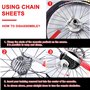 Foydream Outils de Demonte de Cassette Vélo Chain, 3 PCS Kit D'outils de Chaîne pour Fouet de chaîne de vélo pour Shimano/SRAM/S