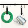 Lot de 6 Sangle de Rangement Organisateur avec Attache Cable Scratch et Crochets en forme de triangle pour ranger Câbles, Fils, 