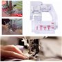 ANCLLO Kit de Fabrication de Biais en Tissu avec alène, Aiguilles à Perles, Pince de Reliure réglable, Presse à Pied – Kit Prati