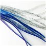 ANCLLO Lot de 30 leurres multicolores en forme de pieuvre souple pour pêche à la traîne en eau salée