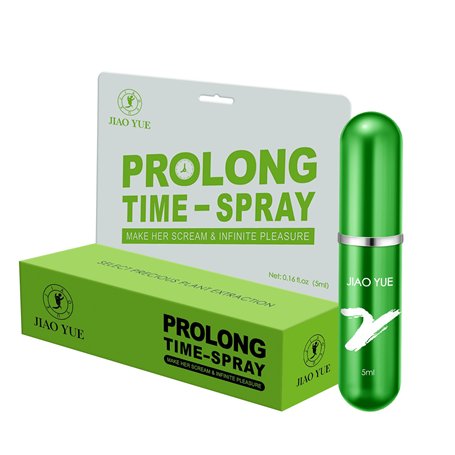 JIAOYUE Spray Retardateur Désensibilisant pour Homme cliniquement prouvé pour l'aider à durer plus longtemps au lit - Sensation