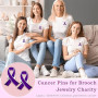 20 Pcs Épingles à Ruban, Sensibilisation au Cancer du Sein Épinglettes, Ruban Broches, Broches de Sensibilisation au Ruban, Épin