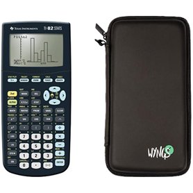 Texas Instruments TI-82 Stats Calculatrice graphique + Erweiterte Garantie + Schutztasche