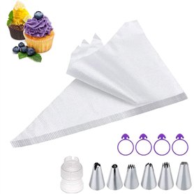 PHIEZC 100 Sacs à pâtisserie jetables